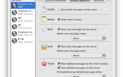 Q&A: Why does Gmail (Google Apps) seem to save half written messages in the Trash when I use Apple Mail?