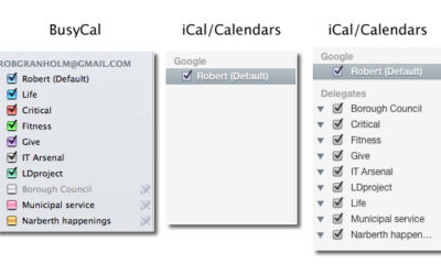 Q&A: What is a solution that syncs between google & iCal AND can be editable from iCal on my phone, desktop, mac etc. as well as from Google?